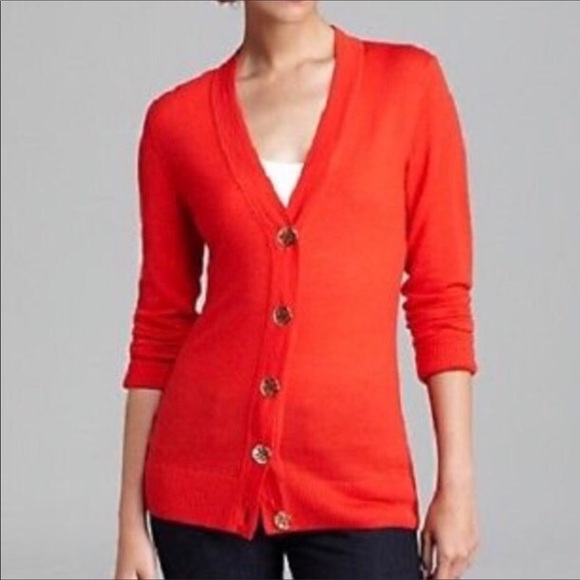 Just In Tory Burch Simone Cardigan In 